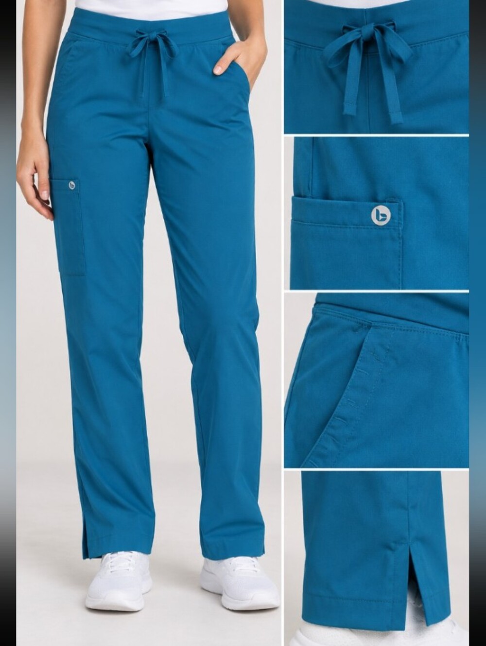 Barco One Scrub Women Pants - Teal Size M